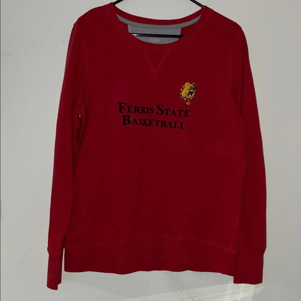 Ferris State Basketball Red Sweater